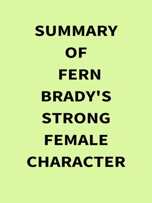 cover image of Summary of Fern Brady's Strong Female Character